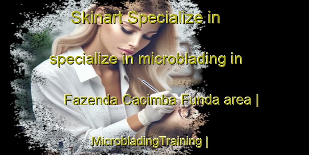 Skinart Specialize in specialize in microblading in Fazenda Cacimba Funda area | MicrobladingTraining | MicrobladingClasses | SkinartTraining-Brazil